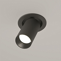 Maytoni Technical Artisan Встраиваемый светильник цвет: черный C081CL-01-GU10-B