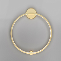 Maytoni Modern Halo Настенный светильник (бра) цвет: латунь MOD005WL-L35BSK