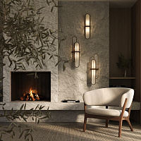 Maytoni Modern Marmo Настенный светильник (бра) цвет: латунь MOD099WL-02G