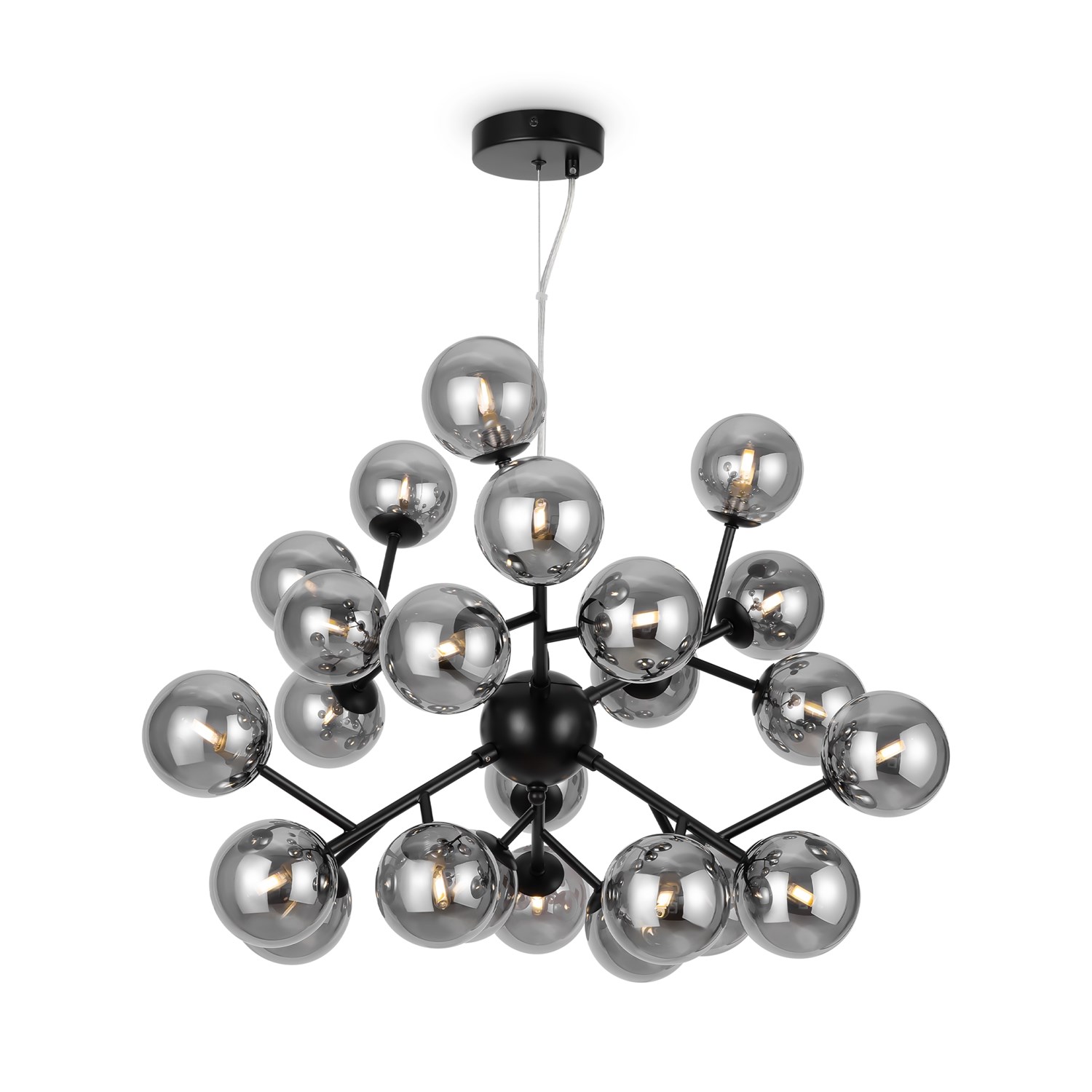 Maytoni Modern Dallas Подвесной светильник цвет: черный MOD545PL-24B