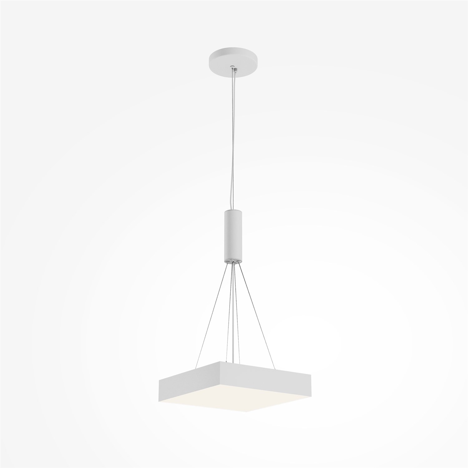 Maytoni Technical Zon Потолочный светильник цвет: белый C032CL-36W4K-SQ-W