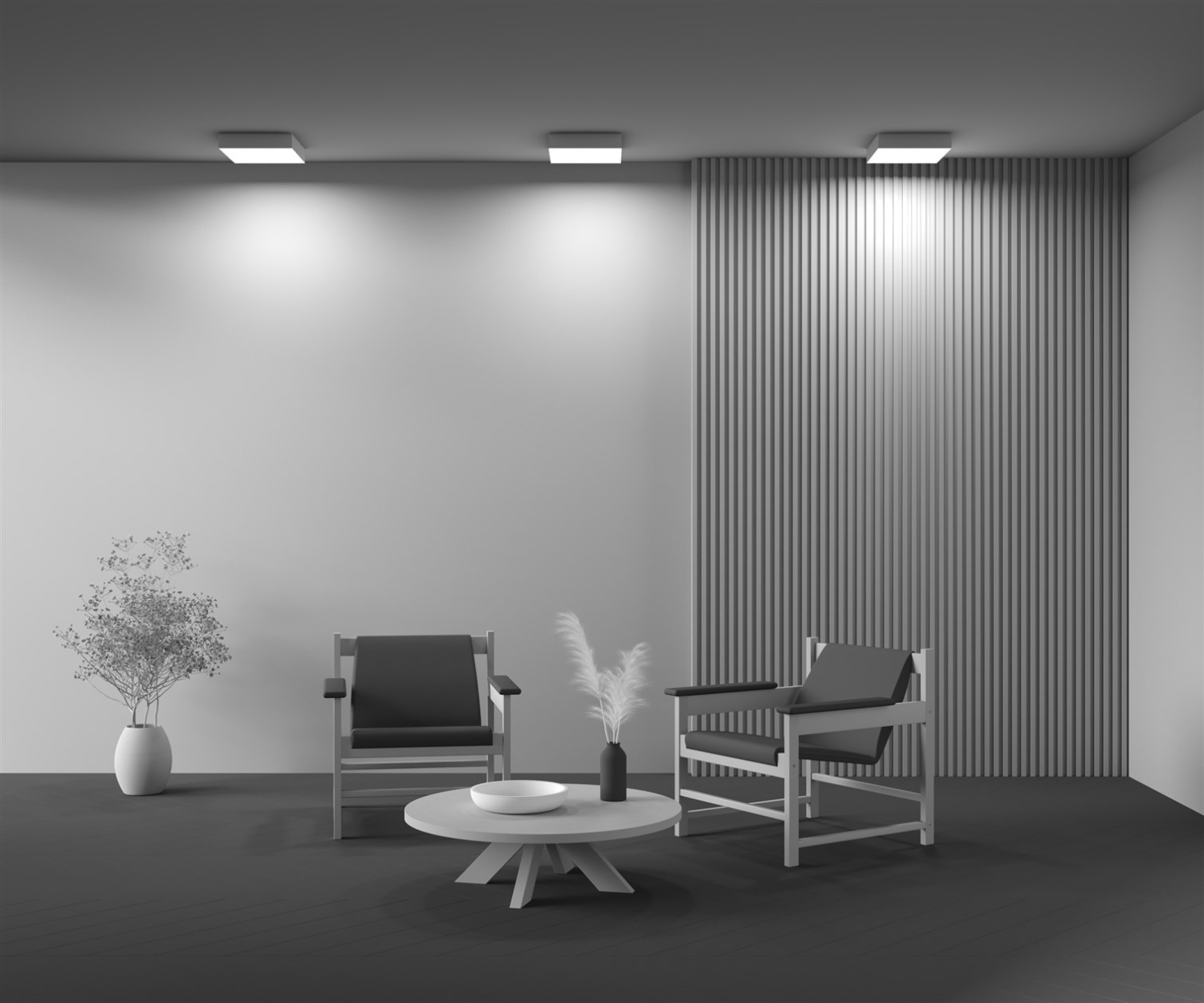 Maytoni Technical Zon Потолочный светильник цвет: белый C032CL-36W4K-SQ-W