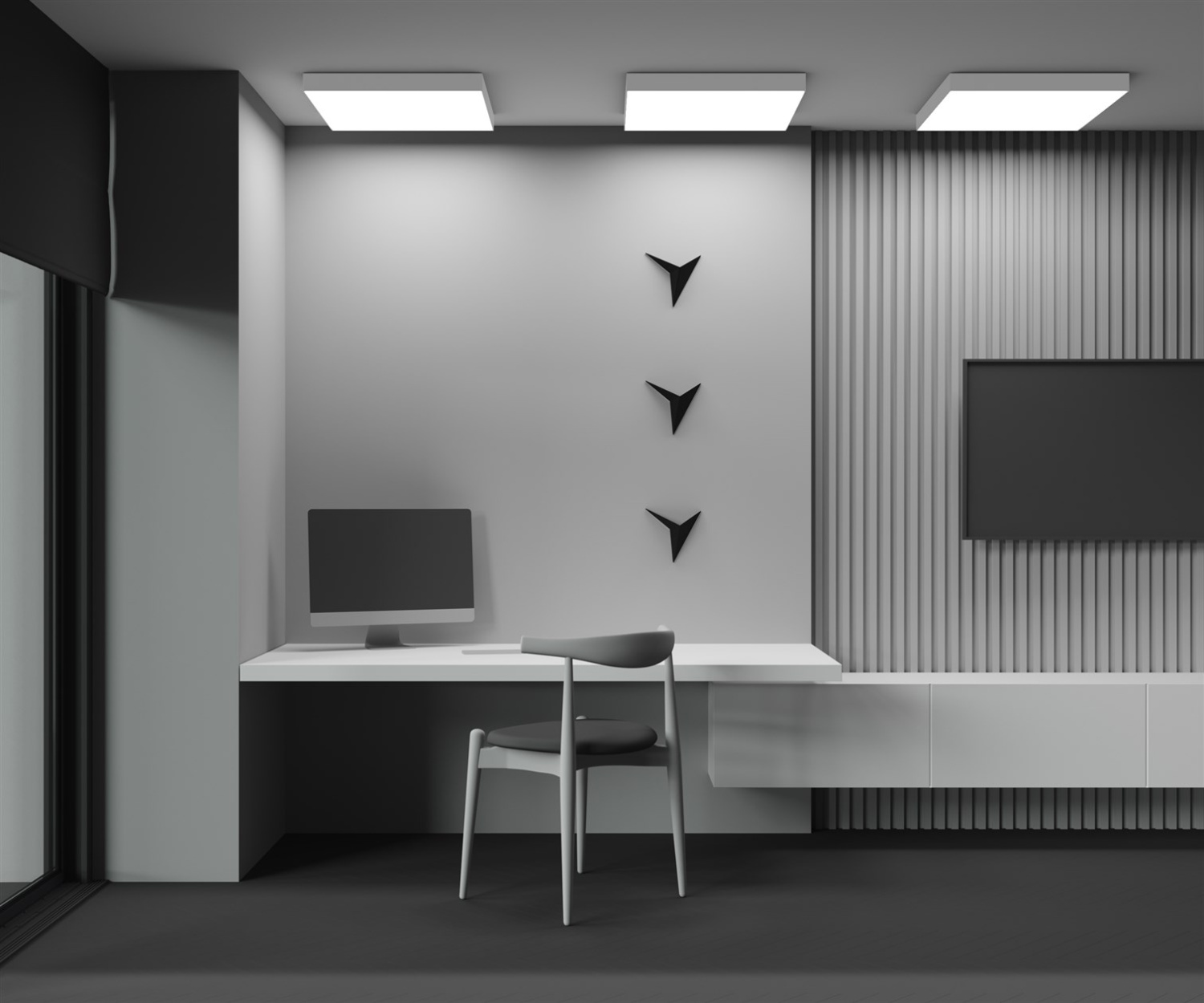 Maytoni Technical Zon Потолочный светильник цвет: белый C032CL-90W3K-SQ-W