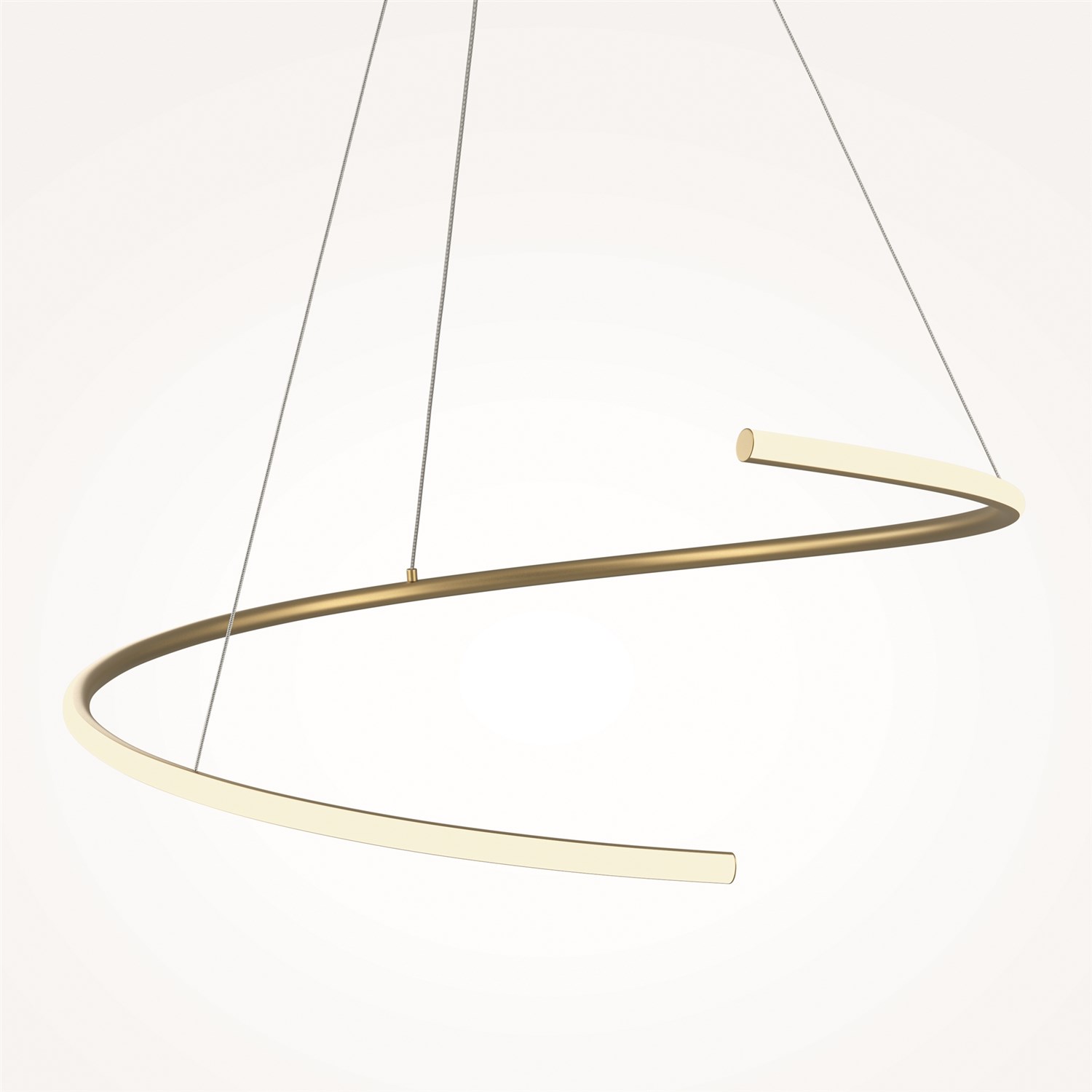 Maytoni Modern Curve Подвесной светильник цвет: латунь MOD242PL-L33BSK