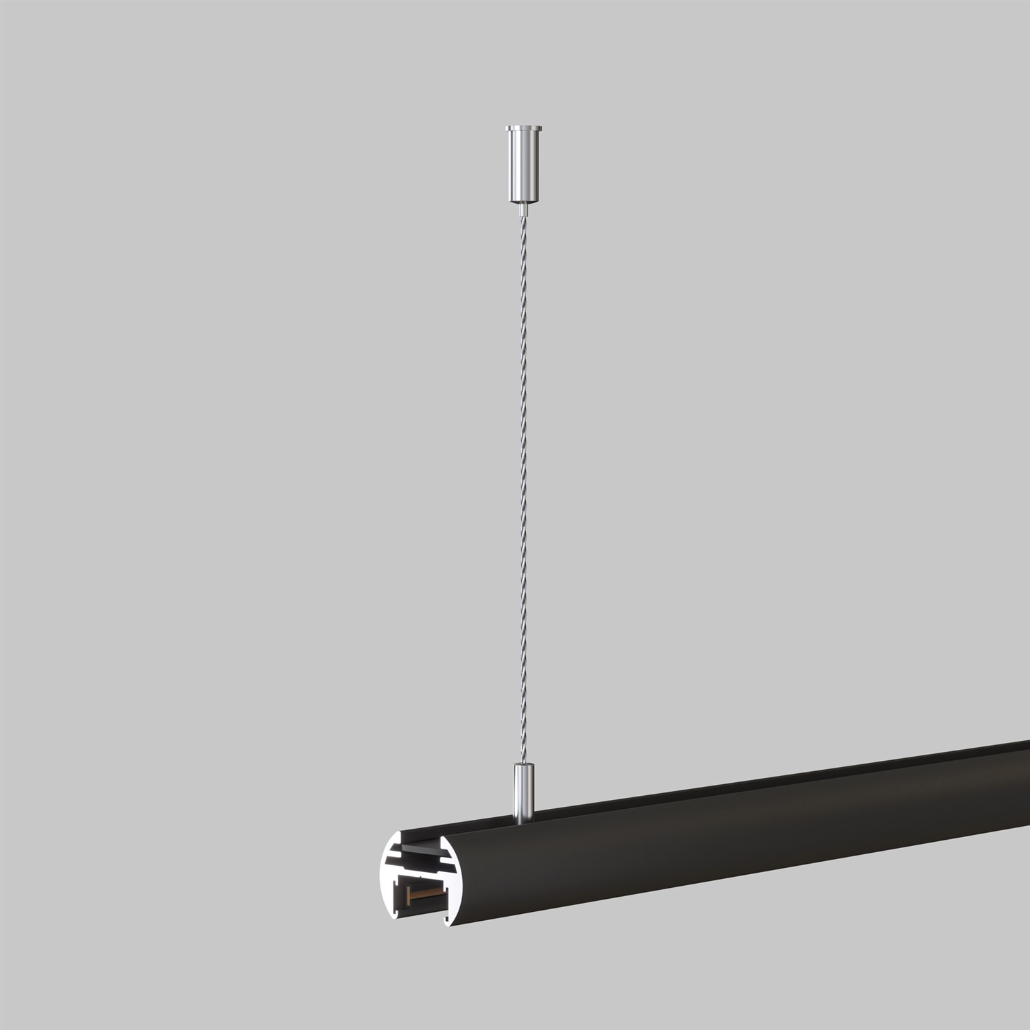 Maytoni Technical Тросовый подвес Basity, 2 шт TRA172SW-R-1B