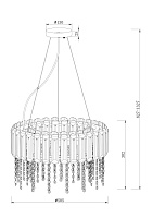 Maytoni Classic Hail Подвесной светильник цвет: хром MOD097PL-06CH