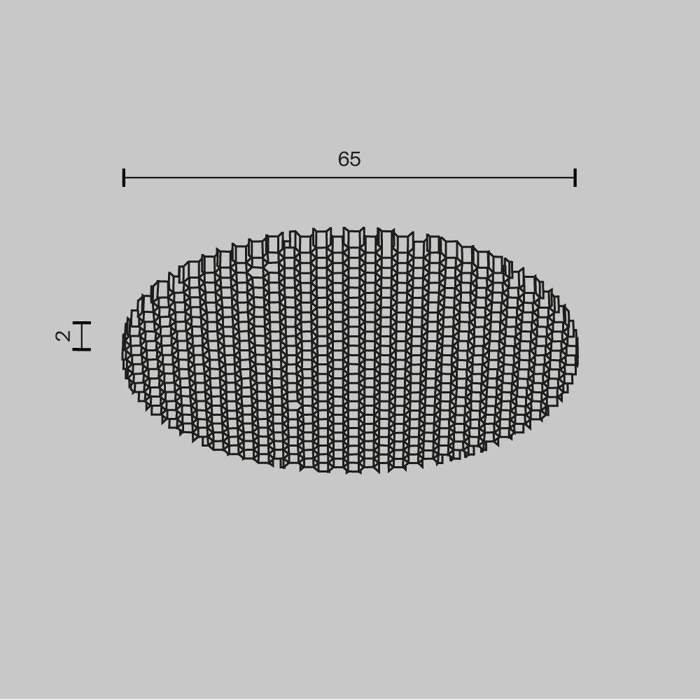 Maytoni Technical Светофильтр HoneyComb ⌀65мм для Focus Led 30Вт HoneyComb-D64