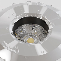 Maytoni Outdoor Flash Встраиваемый светильник цвет: серебро O044DL-L1S3K3