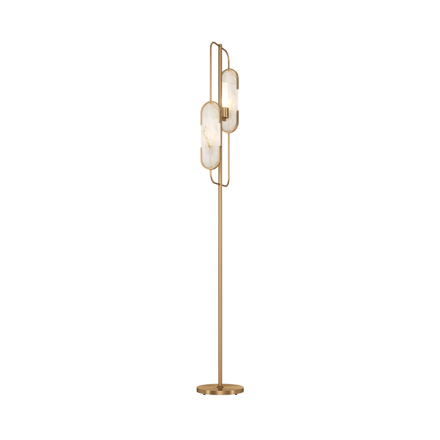 Maytoni Modern Marmo Напольный светильник (торшер) цвет: латунь MOD099FL-02G
