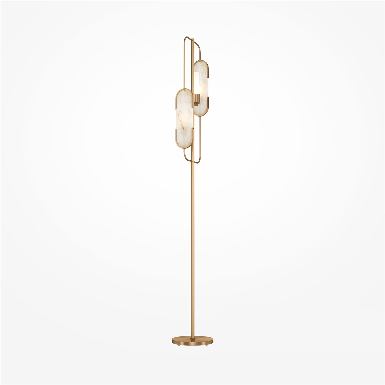Maytoni Modern Marmo Напольный светильник (торшер) цвет: латунь MOD099FL-02G