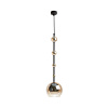 Maytoni Modern Ros Подвесной светильник цвет: черный/янтарный MOD227PL-01B1