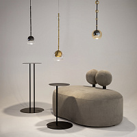 Maytoni Modern Ros Подвесной светильник цвет: черный/янтарный MOD227PL-01B1