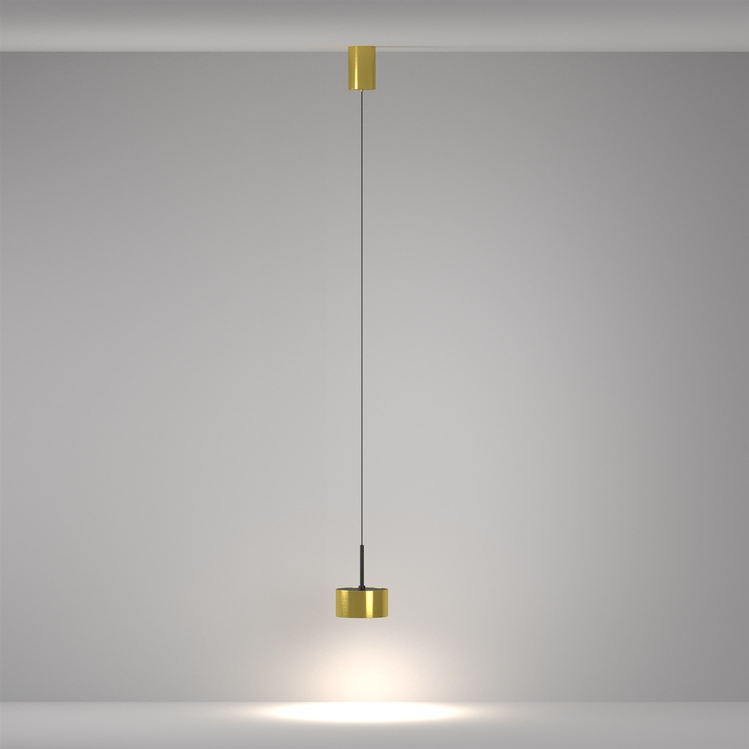 Maytoni Technical Glare Подвесной светильник цвет: латунь P102PL-12W4K-BS