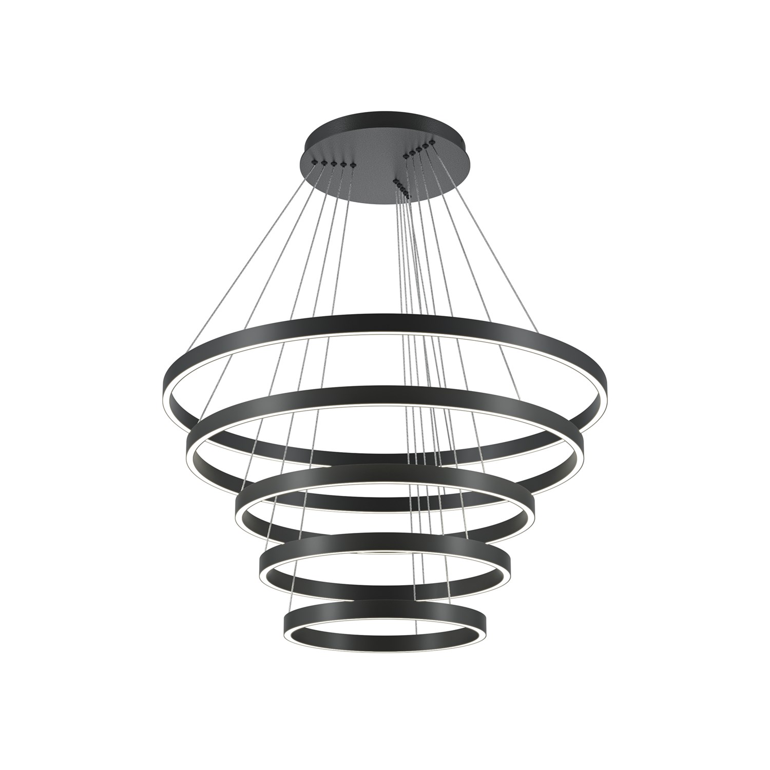 Maytoni Modern Rim Подвесной светильник цвет: черный MOD058PL-L200BK