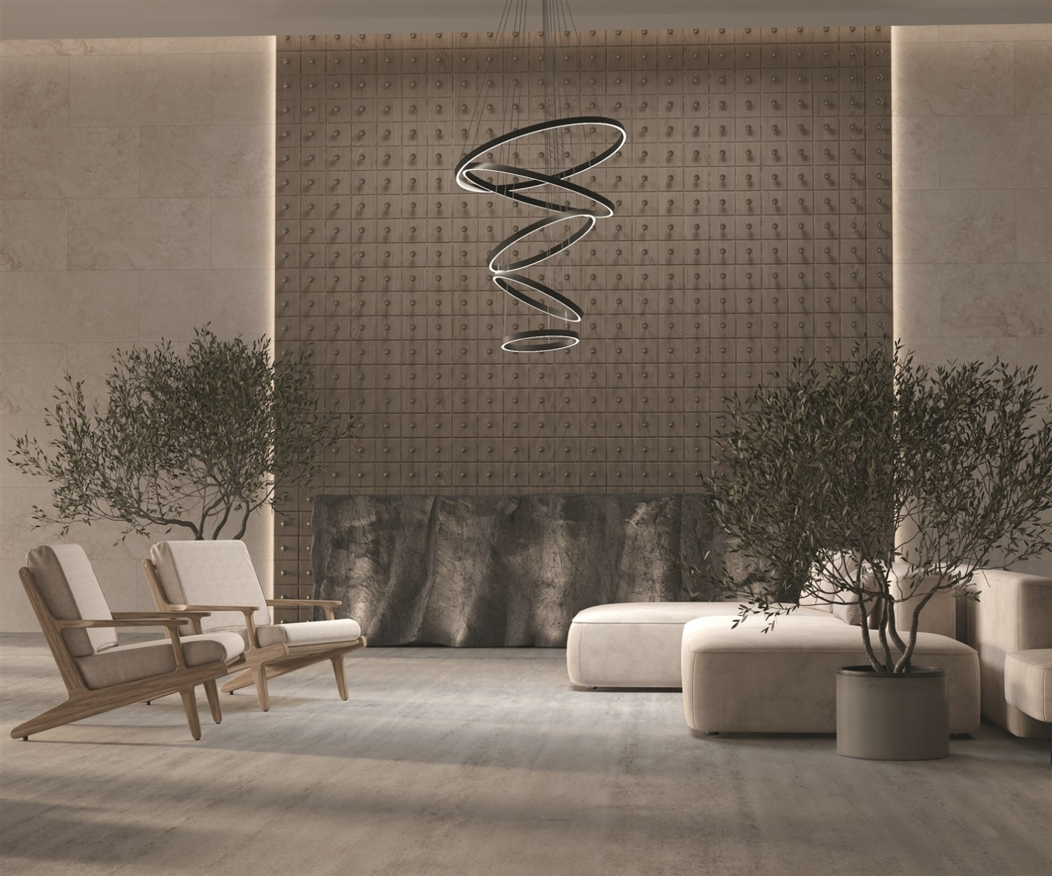 Maytoni Modern Rim Подвесной светильник цвет: черный MOD058PL-L200BK