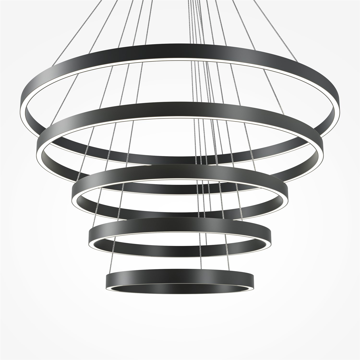 Maytoni Modern Rim Подвесной светильник цвет: черный MOD058PL-L200BK