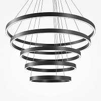 Maytoni Modern Rim Подвесной светильник цвет: черный MOD058PL-L200BK