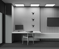Maytoni Technical Zon Потолочный светильник цвет: белый C032CL-90W4K-SQ-W