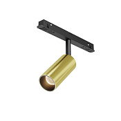 Maytoni Technical Focus LED Трековый светильник цвет: черный и латунь TR032-2-5W3K-M-BBS