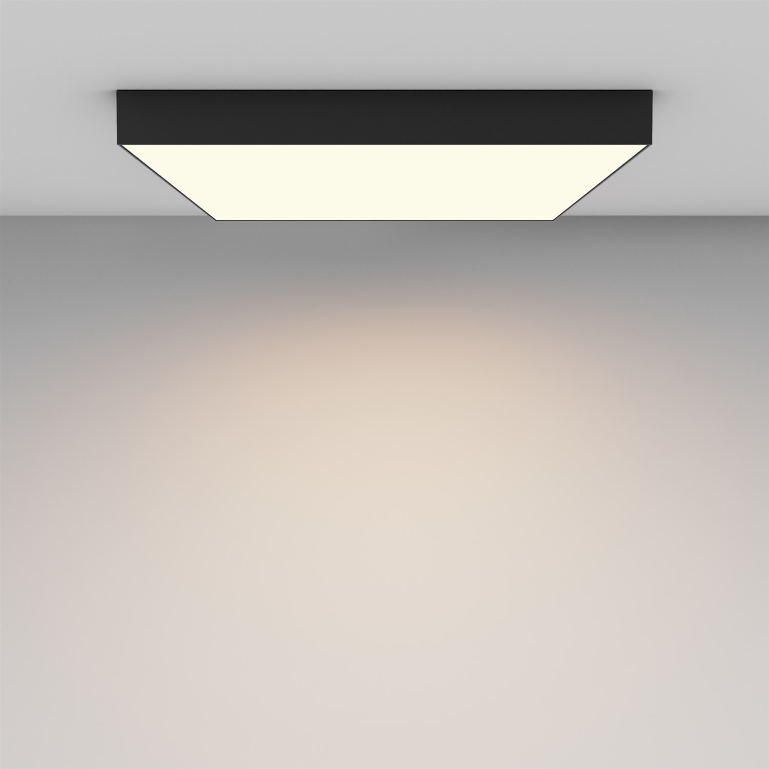 Maytoni Technical Zon Потолочный светильник цвет: черный C032CL-90W3K-SQ-B
