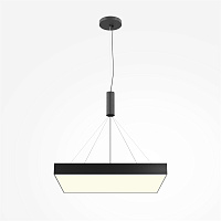 Maytoni Technical Zon Потолочный светильник цвет: черный C032CL-90W3K-SQ-B