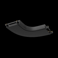 Maytoni Technical Конектор питания полукруглый Radity черный TRA084CR-11B