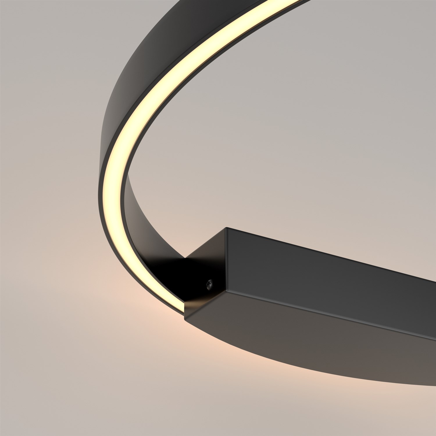 Maytoni Modern Rim Настенный светильник (бра) цвет: черный MOD058WL-L35B3K