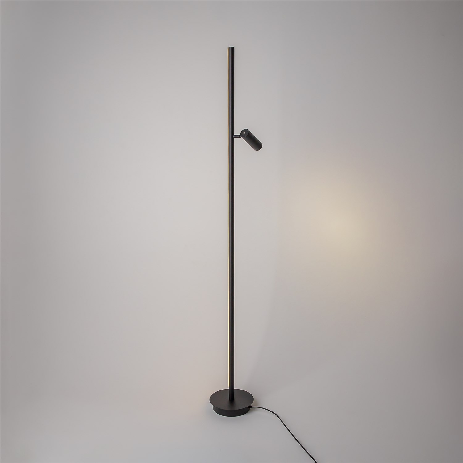 Maytoni Modern Thin Напольный светильник (торшер) цвет: черный MOD395FL-L28B3K