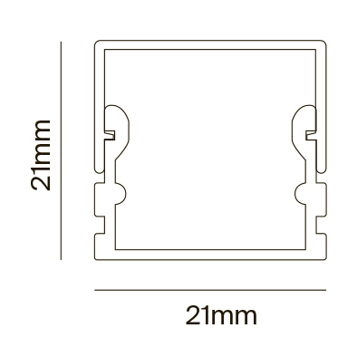 Maytoni Led Strip Профиль ALM007S-2M