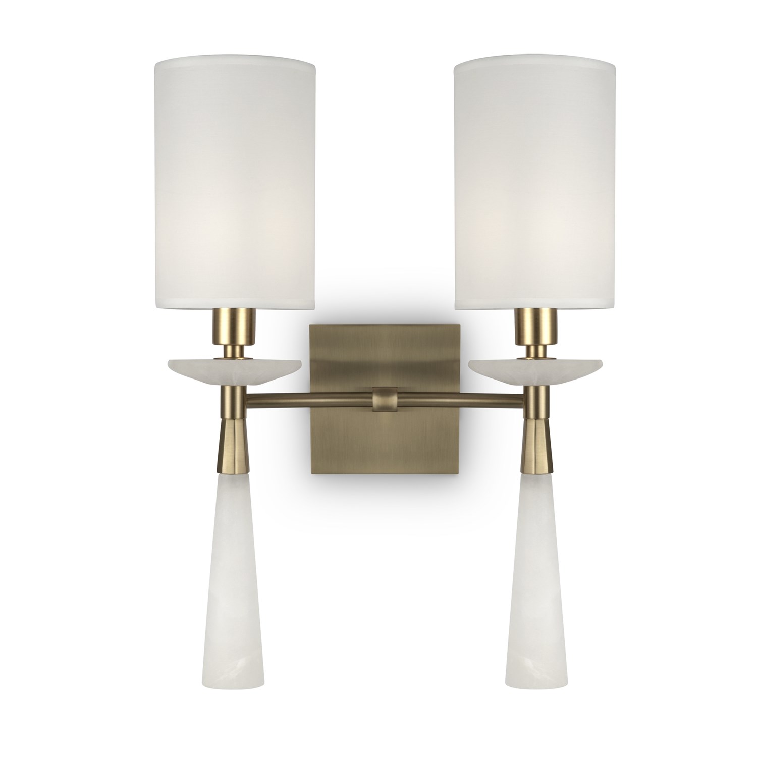 Maytoni Classic Bianco Настенный светильник (бра) цвет: латунь MOD224WL-02BS1