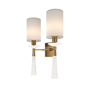 Maytoni Classic Bianco Настенный светильник (бра) цвет: латунь MOD224WL-02BS1