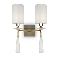 Maytoni Classic Bianco Настенный светильник (бра) цвет: латунь MOD224WL-02BS1