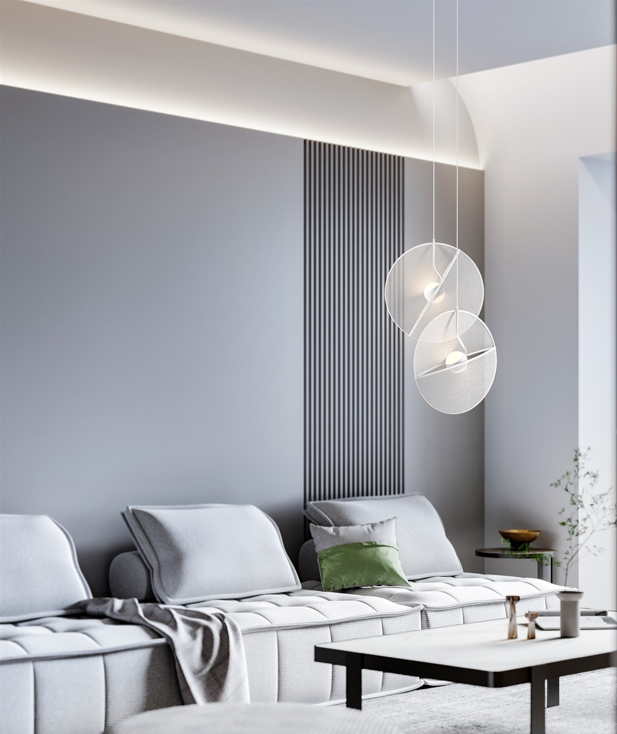 Maytoni Modern Reflex Подвесной светильник цвет: белый MOD154PL-L6W3K