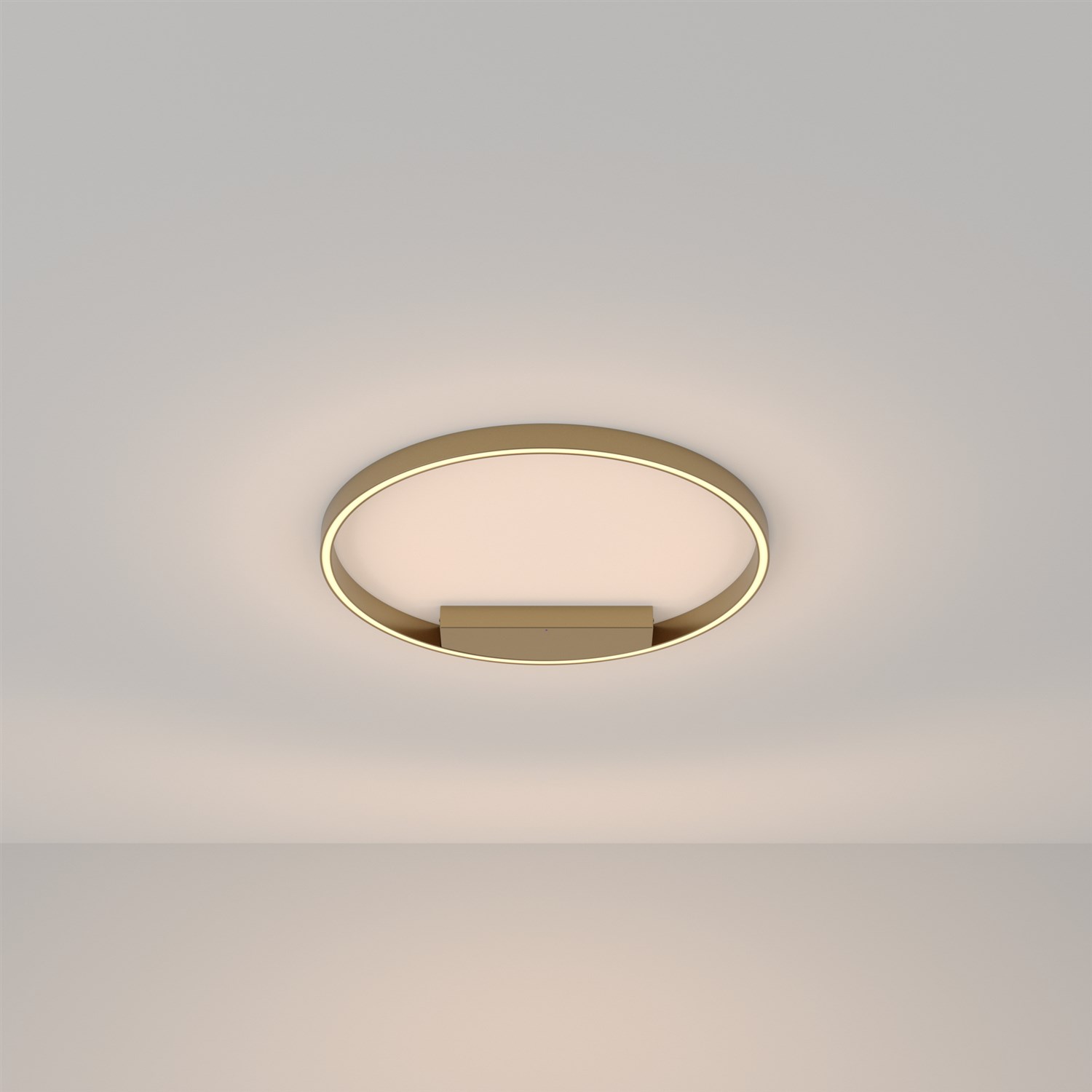 Maytoni Modern Rim Потолочный светильник цвет: латунь MOD058CL-L35BS3K