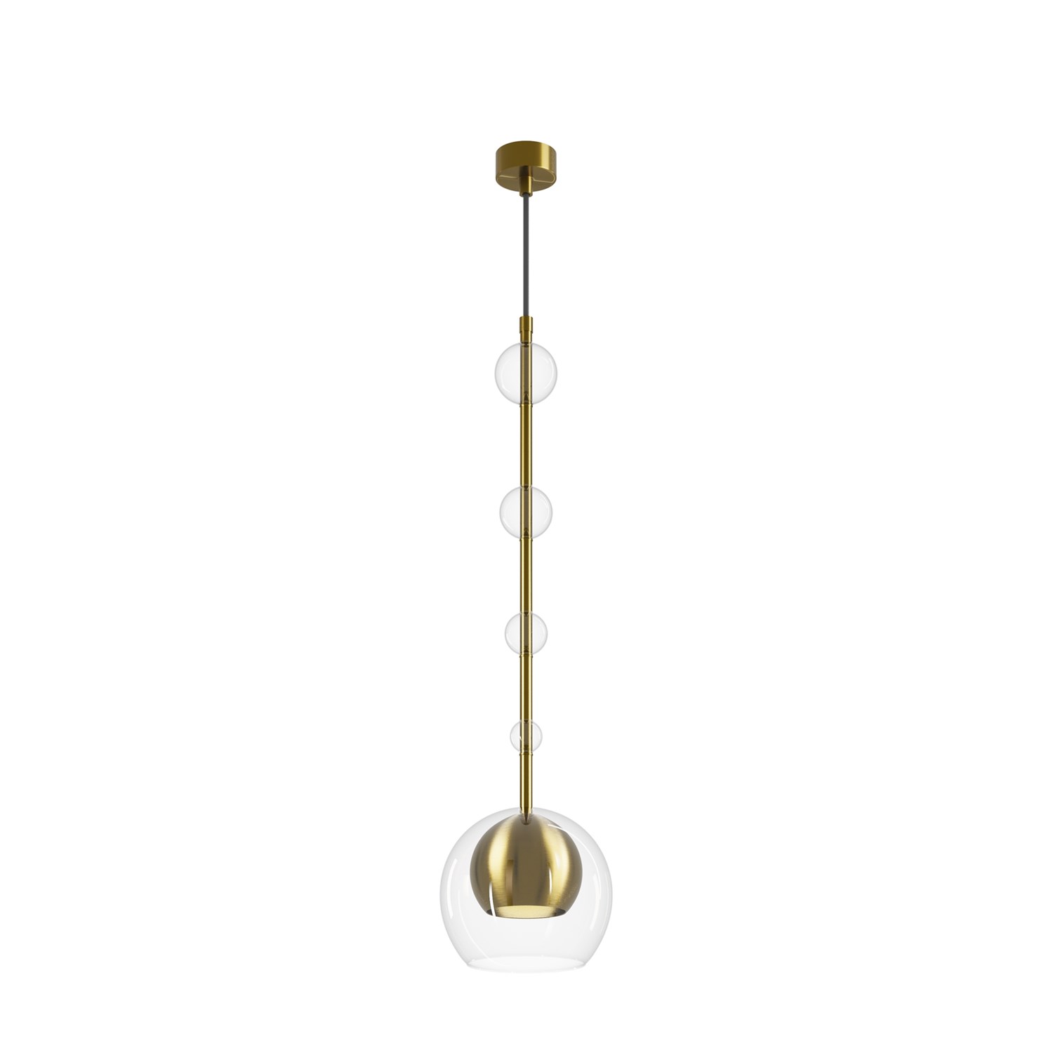 Maytoni Modern Ros Подвесной светильник цвет: латунь MOD227PL-01BS