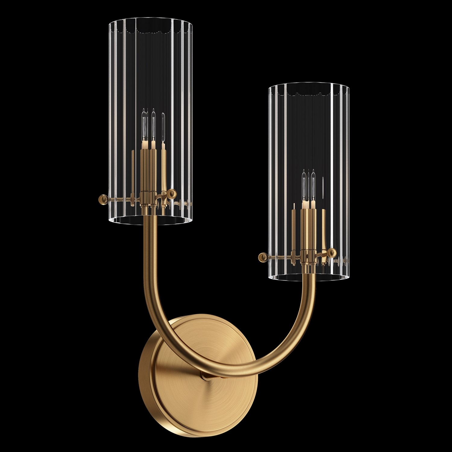 Maytoni Classic Arco Настенный светильник (бра) цвет: латунь MOD223WL-02BS