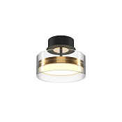 Maytoni Modern Dress code Потолочный светильник цвет: черный и латунь MOD348CL-L18BBS3K