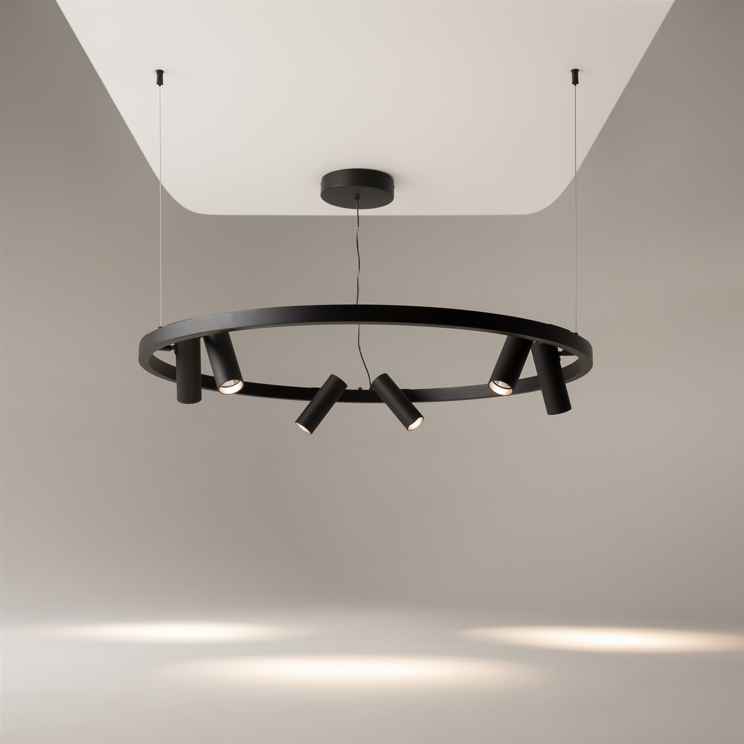 Maytoni Modern Satellite Подвесной светильник цвет: черный MOD102PL-L42BK
