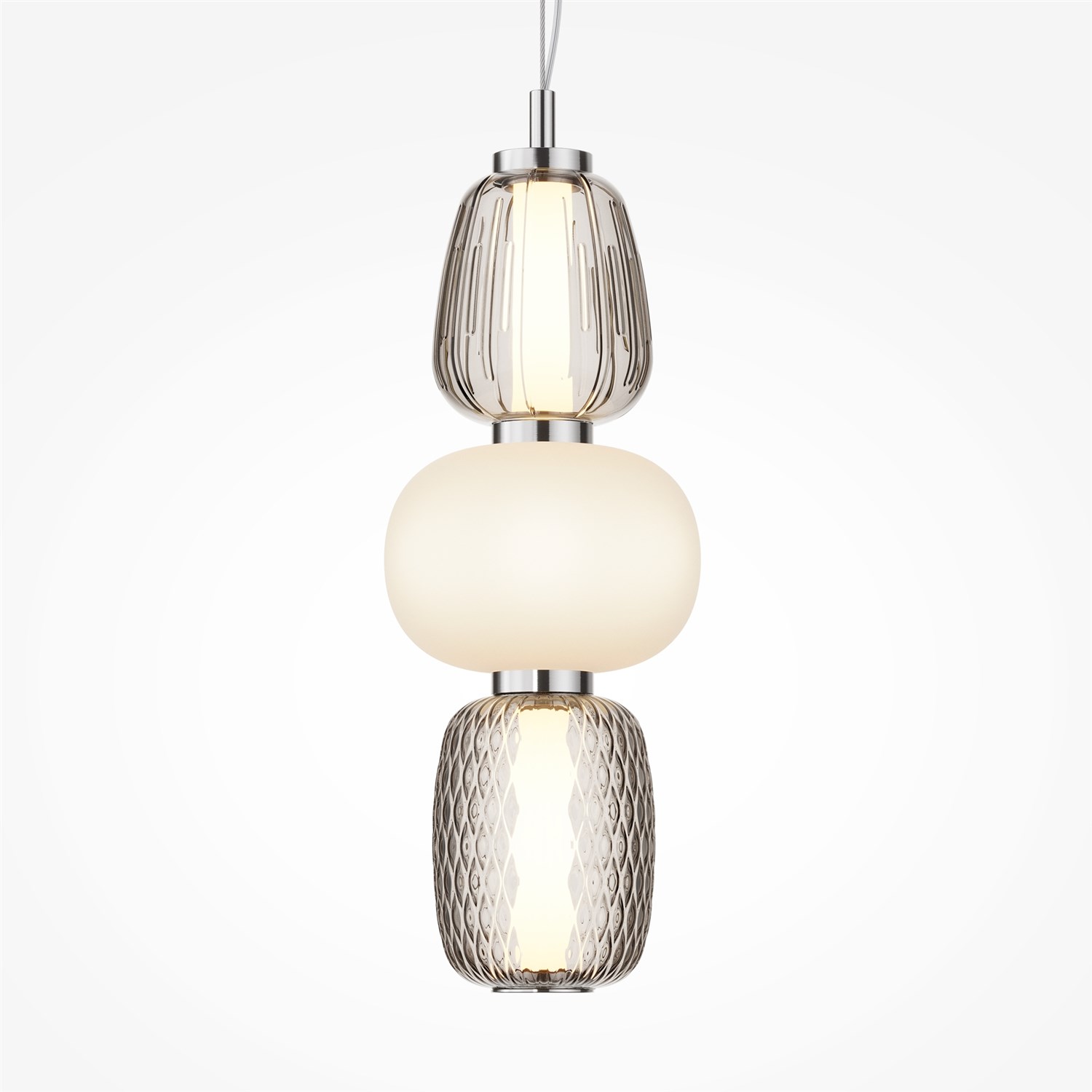 Maytoni Modern Pattern Подвесной светильник цвет: хром MOD267PL-L28CH3K