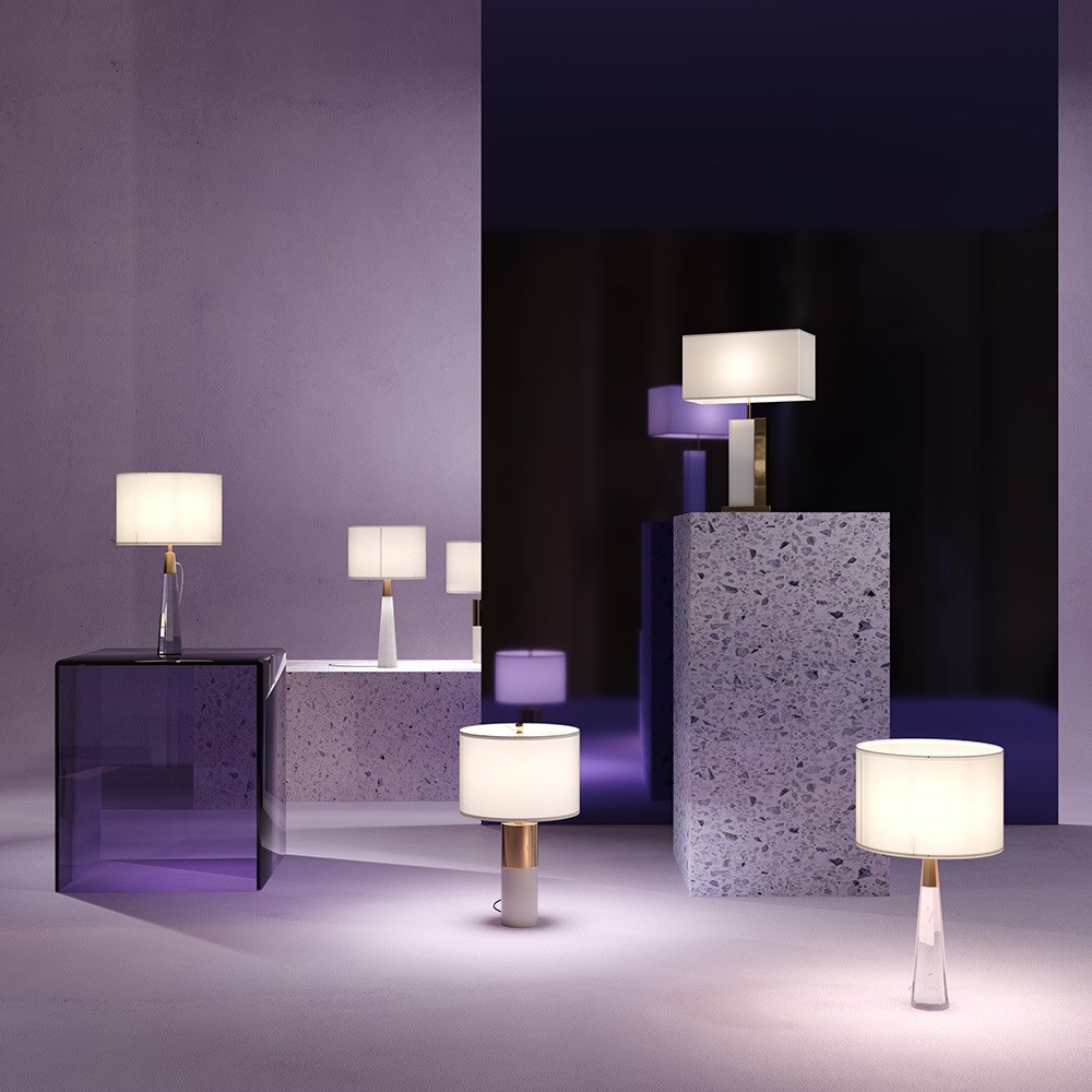 Maytoni Modern Bianco Настольный светильник цвет: латунь Z031TL-01BS