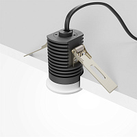 Maytoni Technical Mini Встраиваемый светильник цвет: белый DL059-7W3K-W