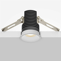 Maytoni Technical Mini Встраиваемый светильник цвет: белый DL059-7W3K-W