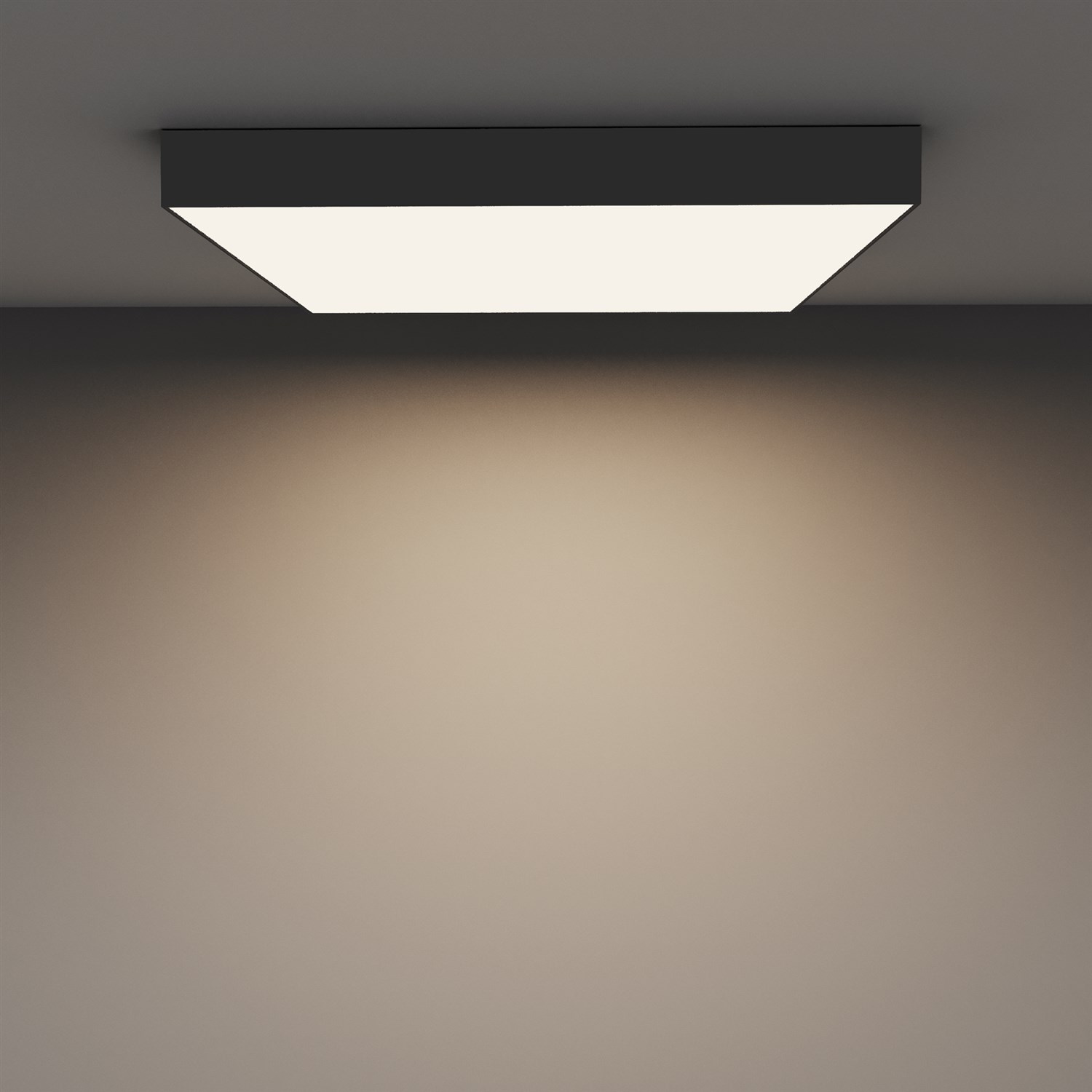 Maytoni Technical Zon Потолочный светильник цвет: черный C032CL-90W4K-SQ-B