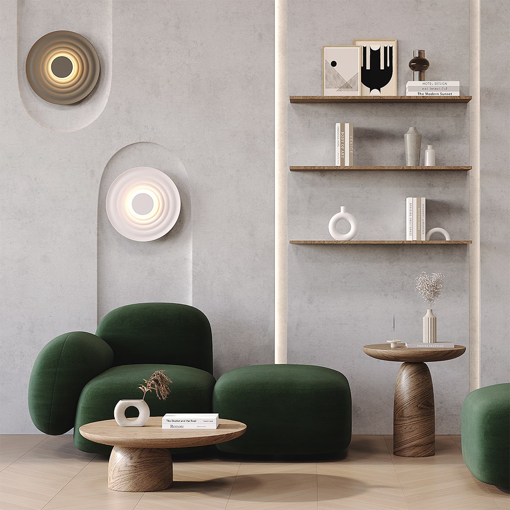 Maytoni Modern Nami Настенный светильник (бра) цвет: белый MOD400WL-L5W3K
