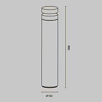 Maytoni Outdoor Betone Ландшафтный светильник цвет: цемент O469FL-L20CM3K1