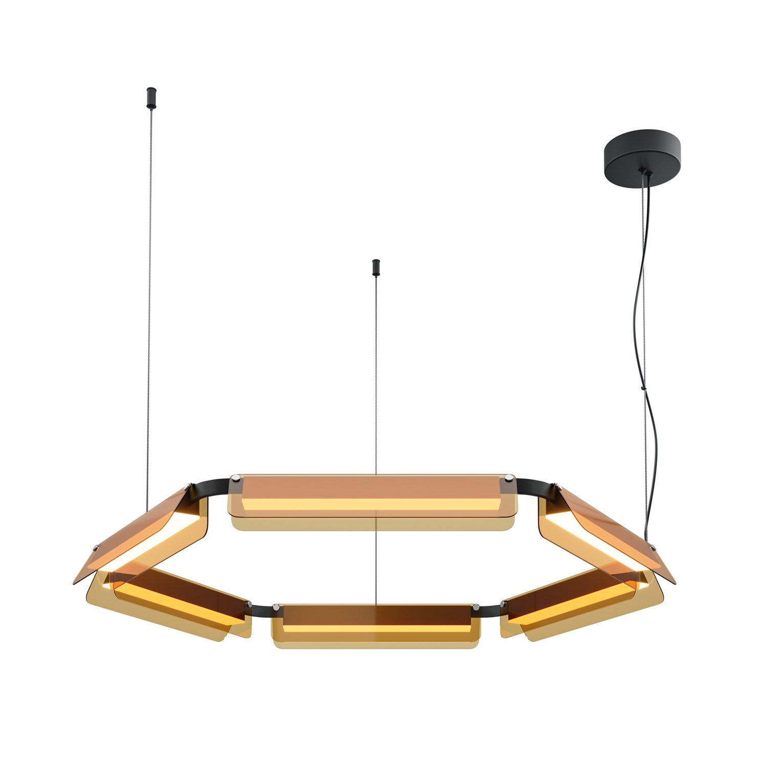 Maytoni Modern Flat Подвесной светильник цвет: черный MOD296PL-L60BC3K