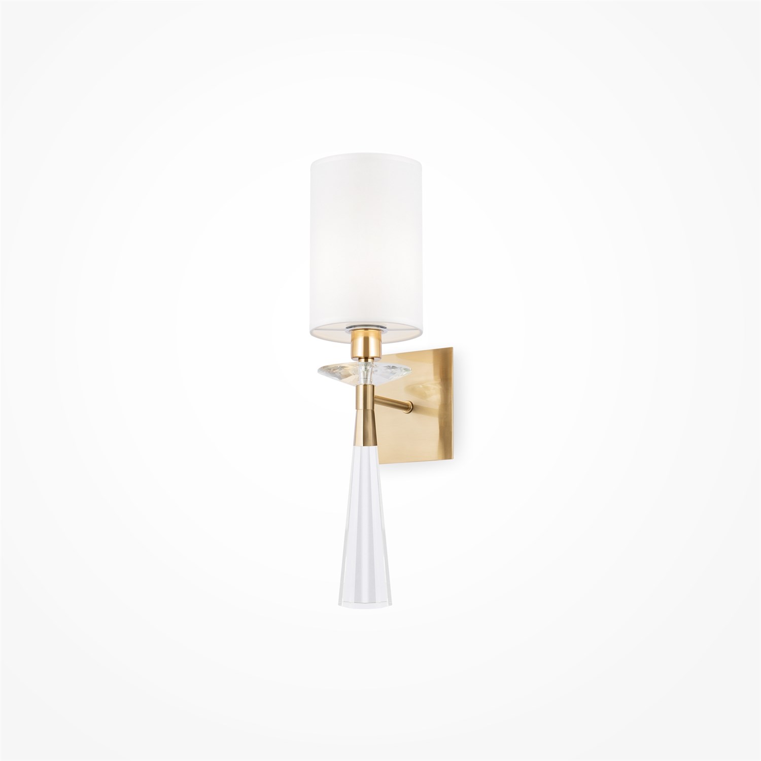 Maytoni Classic Bianco Настенный светильник (бра) цвет: латунь MOD224WL-01BS