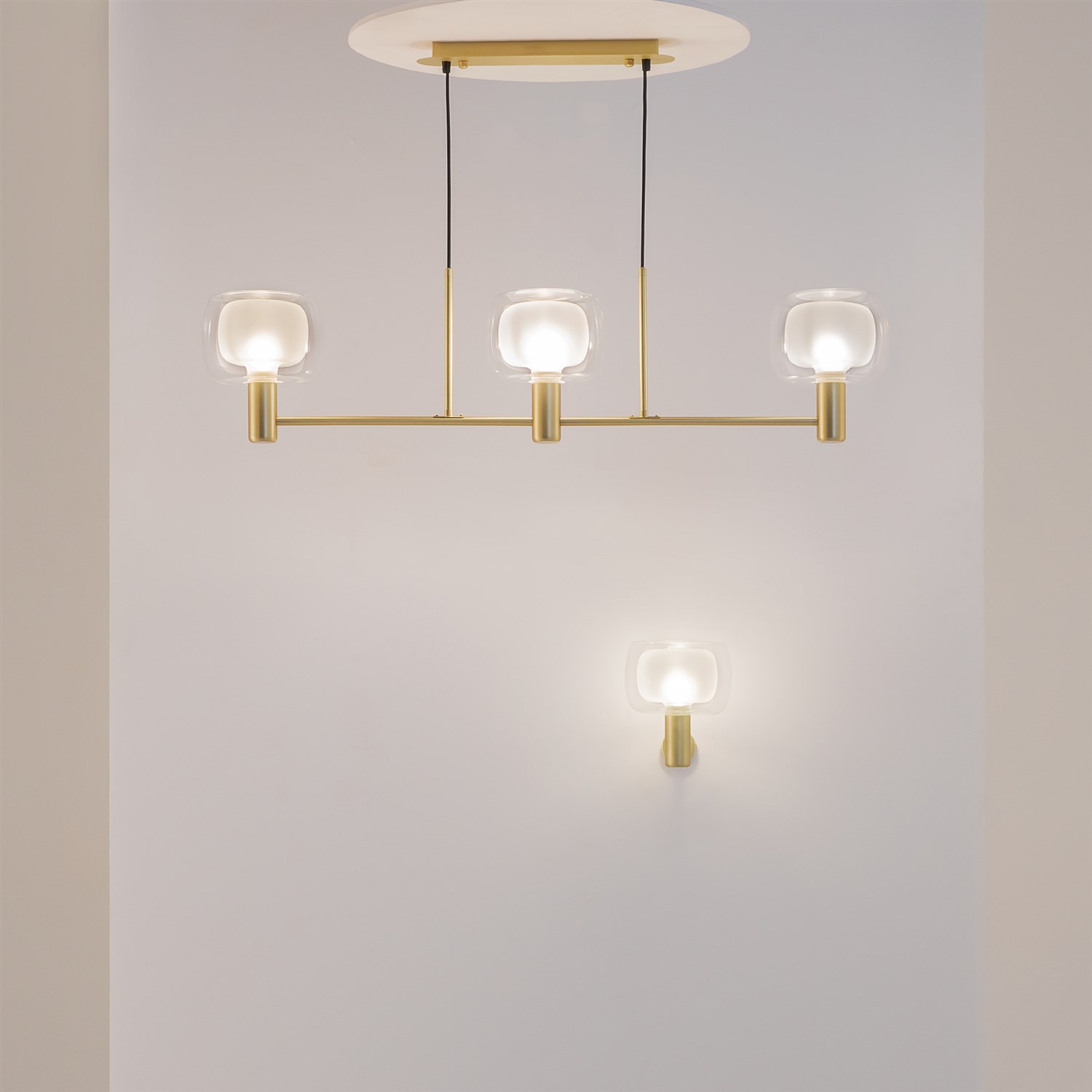 Maytoni Modern Vision Подвесной светильник цвет: золото MOD411PL-03G