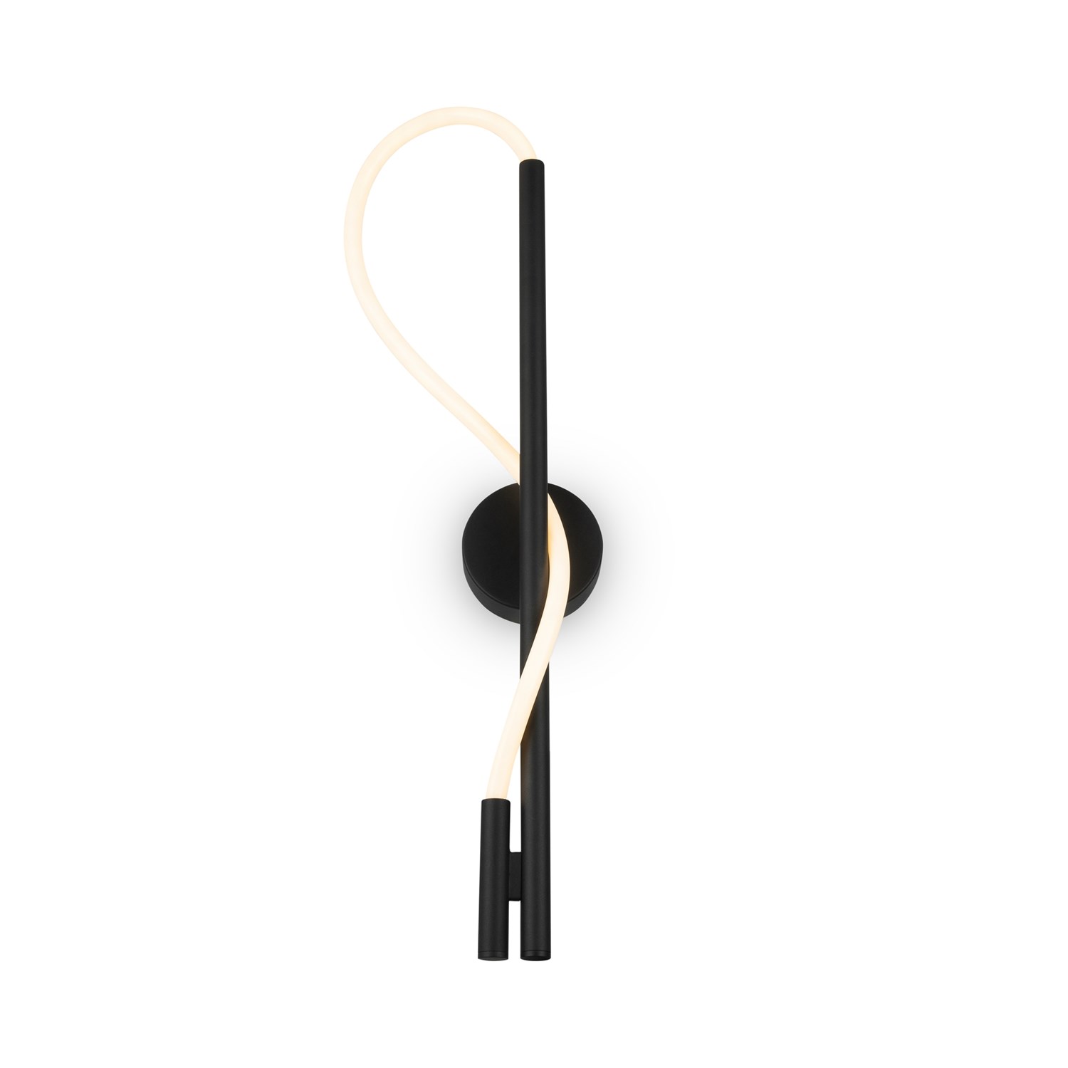 Maytoni Modern Tau Настенный светильник (бра) цвет: черный MOD146WL-L12B3K