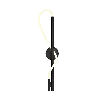 Maytoni Modern Tau Настенный светильник (бра) цвет: черный MOD146WL-L12B3K